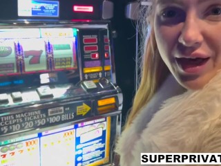 SUPERPRIVATEx Ukrain Red HEAD cheat her husband with a stranger in casino las vegas