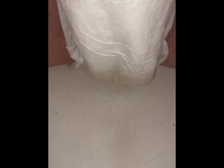 Soaking my diaper while smoking