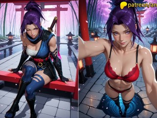 Psylocke from Marvel Rivals – Purple Slut