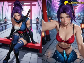 Psylocke from Marvel Rivals – Purple Slut