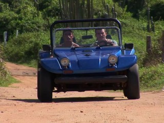 Babalu Takes Dicks In Each Hole On The Sandy Beach- PervMilfsnTeens