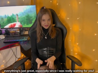 He fucked my wet mouth and juicy ass while his girlfriend left!