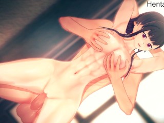 MAKI Oze Fucked from Behind Hentai FIRE FORCE Uncensored