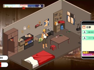 【H GAME】Handyman Legend♡Hドットアニメーション 女子大生⑤ エロアニメ｜エロ同人｜Hentai｜Anime｜Doujin