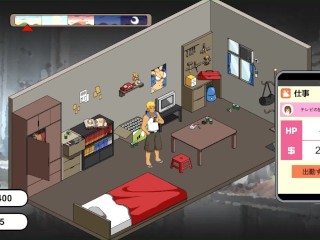 【H GAME】Handyman Legend♡Hドットアニメーション 女子大生⑤ エロアニメ｜エロ同人｜Hentai｜Anime｜Doujin