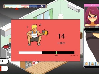 【H GAME】Handyman Legend♡Hドットアニメーション 女子大生⑤ エロアニメ｜エロ同人｜Hentai｜Anime｜Doujin