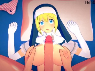 IRIS Soft Boobs Hentai FIRE FORCE Uncensored