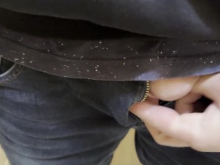 Hidden Piss with My Tiny Dick – Quick Shake & Tuck (Part 4)