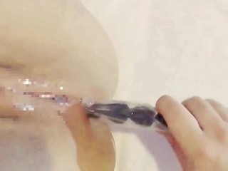 NTR彼氏持ちの変態キャバ嬢のアナル開発日記DAY2-1「あぁーお尻に入ってくるぅぅ」初めてのアナルバイブ挿入