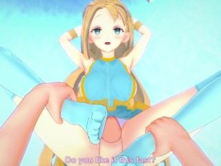 POV Hentai Footjob from Emile Bertin from Azur Lane