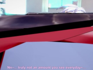 POV Hentai Footjob from Terror from Azur Lane