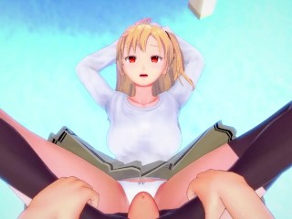 POV Hentai Footjob from Cleveland from Azur Lane