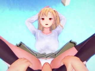 POV Hentai Footjob from Cleveland from Azur Lane