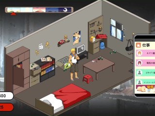 【H GAME】Handyman Legend♡Hドットアニメーション OL① エロアニメ｜エロ同人｜Hentai｜Anime｜Doujin