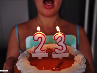 This is how my SUBBY serves me for my birthday | MistressErica