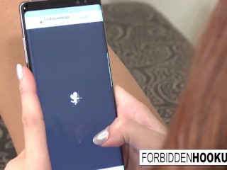 Busty MILF hooks up with her step-daughter