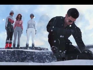 Being A DIK 11 - Part 438 Skiing Holiday And Fun With Girls By LoveSkySan69