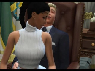 Kim K Presidential bangin with Donald