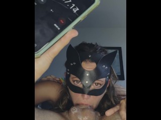 practicing for regional cock sucker championships