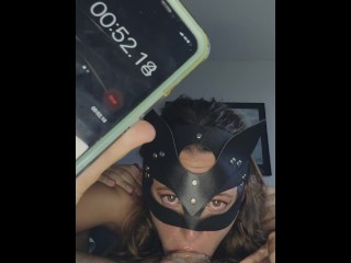 practicing for regional cock sucker championships