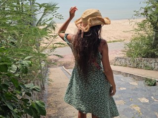 My Coconut Oil bottle PUBLIC Adventure # Bottle into Pussy outdoors