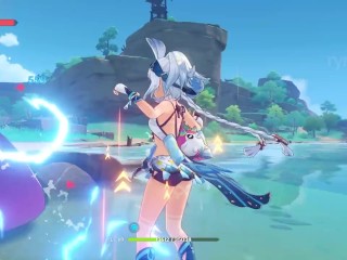 Mualani ryona - Genshin Impact