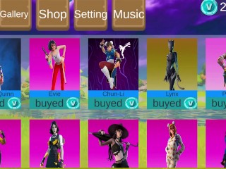 Forthub Game Gallery Sex Scenes Collection #01 Fortnite Parody Porn Game