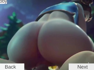 Forthub Game Gallery Sex Scenes Collection #01 Fortnite Parody Porn Game