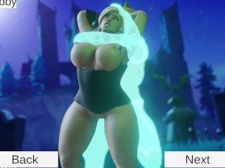 Forthub Game Gallery Sex Scenes Collection #02 Fortnite Parody Porn Game