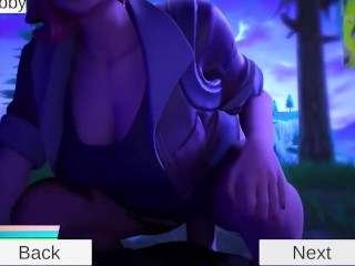 Forthub Game Gallery Sex Scenes Collection #02 Fortnite Parody Porn Game
