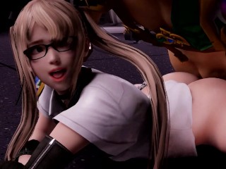 Adult Marie Rose Cosplay Ahegao Anal Fucking Creampie Hentai Cartoon