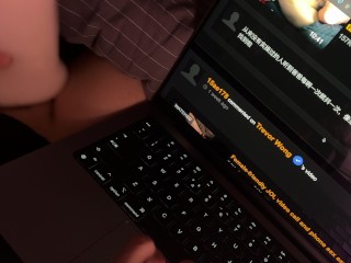 Trevor Wong is stroking his dick while reading your comment. 30 minutes of edging is driving me craz