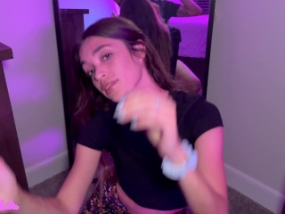 wife gives me a lap dance that turns into sex