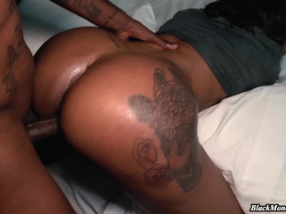 Big Booty Ebony Slut Jordyn Falls gets BBC Dick Down  for her Juicy Ass