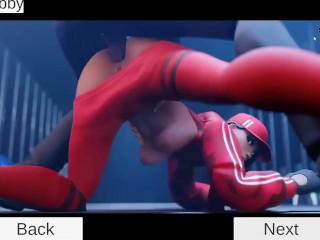 Forthub Game Gallery Sex Scenes Collection #04 Fortnite Parody Porn Game