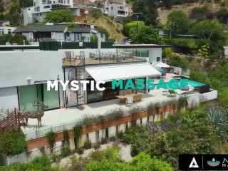 NURU MASSAGE - Horny Masseuse Slimthick Vic Consoles Her Client And His Breakup With Sex