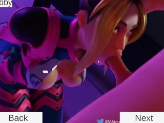 Forthub Game Gallery Sex Scenes Collection #14 Fortnite Parody Porn Game