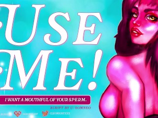 cum guzzling JOI cum fetish audio - you in? [audio only][asmr][joi][cum fetish]