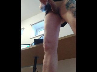 BTS - I jerk off before Candie Cross, and she sucks my dick in return