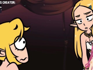 Zelda's Link gets double penetrated in his asshole (Femboy animation) (Speedo animation) - Jazziuu