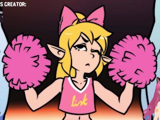 Zelda's Link gets double penetrated in his asshole (Femboy animation) (Speedo animation) - Jazziuu