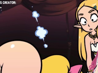 Zelda's Link gets double penetrated in his asshole (Femboy animation) (Speedo animation) - Jazziuu