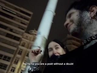 LA CONOCI EN LA CALLE POR LA NOCHE Y ME LA TERMINÉ FOLLANDO EN LA PRIMERA CITA - EXLOVERX