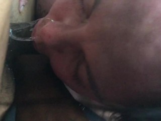 Snot dripping out her nose she can t stop sucking my dick she s having to much fun