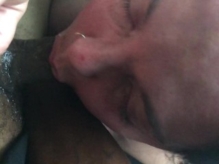 Snot dripping out her nose she can t stop sucking my dick she s having to much fun