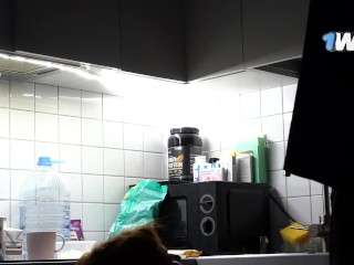 Cooking Up Love: Watch This Real Couple Share Sweet Kisses While Creating Delicious Dishes Together