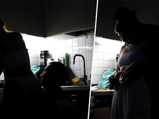 Cooking Up Love: Watch This Real Couple Share Sweet Kisses While Creating Delicious Dishes Together