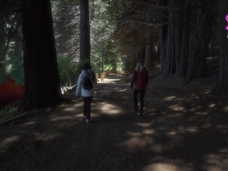 PETITE GIRLFRIEND FUCKS very passionate after long hike w/ friends - SammmNextDoor Date Night #34