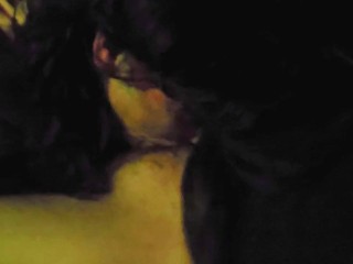 delilah gives good luck blowjobs at casino swallowing 2 hot loads