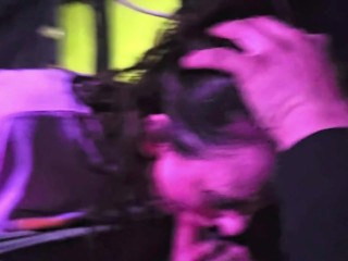 delilah gives good luck blowjobs at casino swallowing 2 hot loads